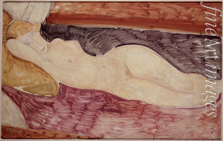 Modigliani Amedeo - Nude Woman Lying Down