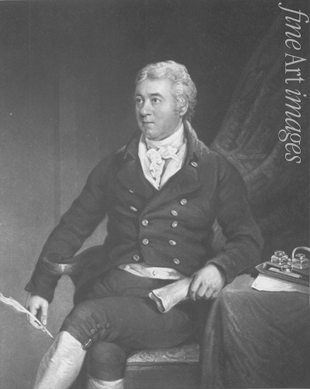 Clover Joseph - Porträt von Komponist und Organist John Beckwith (1759-1809)