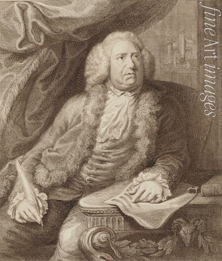 Sherwin John Keyse - Porträt von Komponist William Boyce (1711-1779)