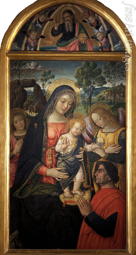 Pinturicchio Bernardino - Madonna della Pace