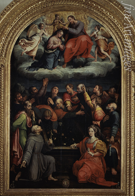 Del Colle Raffaellino - The Assumption and Coronation of the Virgin