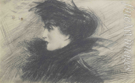 Boldini Giovanni - Portrait of the opera singer Lina Cavalieri (1874-1944)
