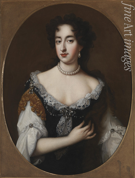 Wissing Willem - Porträt von Maria II. Stuart (1662-1694), Königin von England