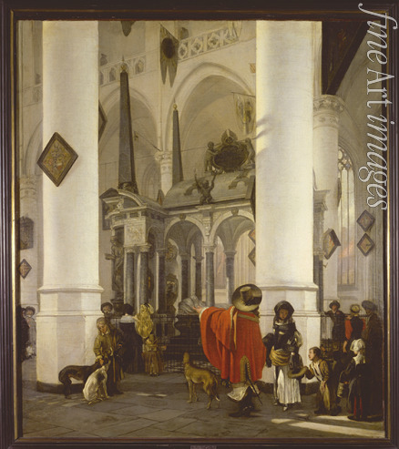 Witte Emanuel de - Grabmonument von Wilhelm der Schweiger in der Nieuwe Kerk in Delft