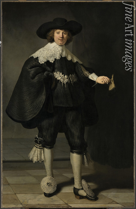 Rembrandt van Rhijn - Porträt von Marten Soolmans (1613-1641)
