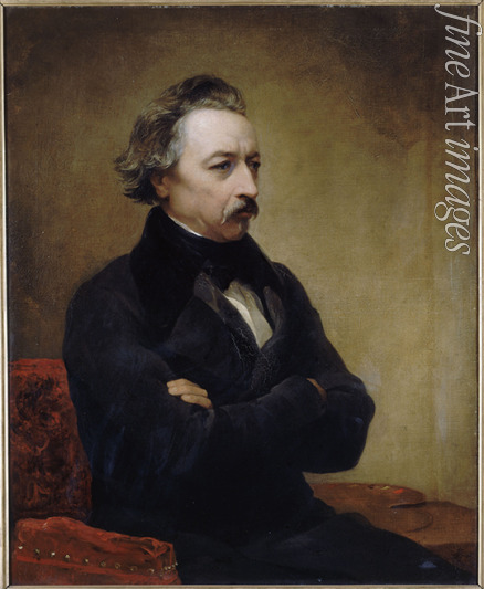 Phillips Thomas - Portrait of Ary Scheffer (1795-1858)