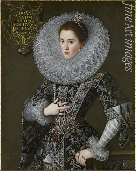 Pantoja de la Cruz Juán - Portrait of Ana de Velasco y Girón (1585-1607), Duchess of Braganza