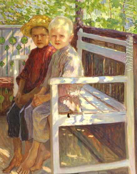 Bogdanov-Belsky Nikolai Petrovich - Children