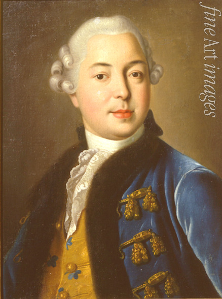 Argunow Iwan Petrowitsch - Bildnis des Fürsten Sergei Michajlowitsch Golizyn