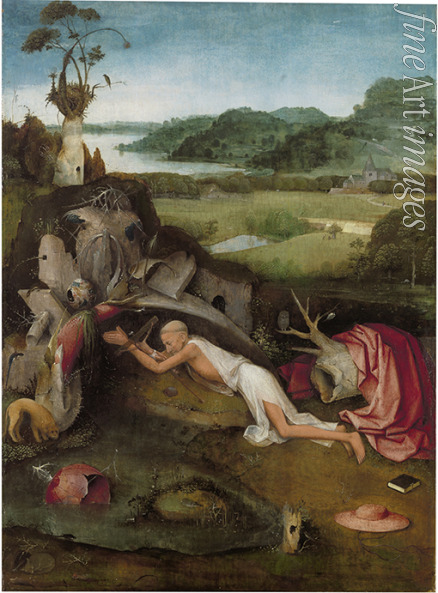 Bosch Hieronymus - Saint Jerome in the Wilderness