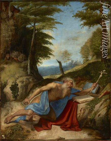 Lotto Lorenzo - The Penitent Saint Jerome