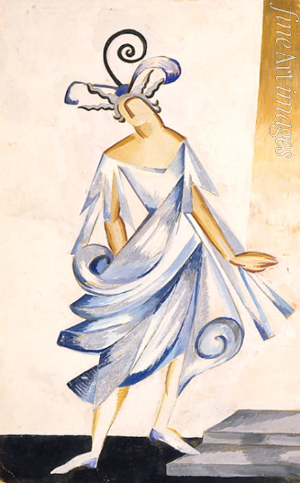 Exter Alexandra Alexandrovna - Juliet. Costume design for the play Romeo and Juliet by W. Shakespeare