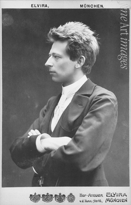 Fotoatelier Elvira München - Porträt von Komponist Siegmund von Hausegger (1872-1948)