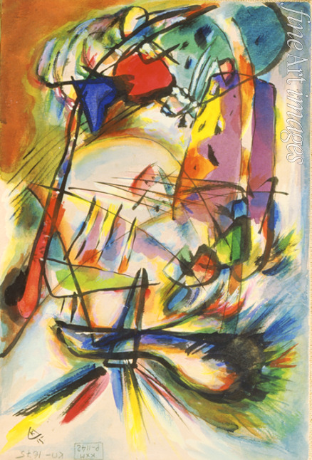 Kandinsky Wassily Vasilyevich - Pointless painting