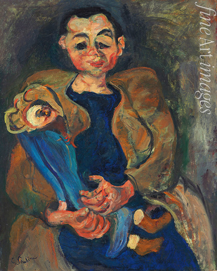 Soutine Chaim - Frau mit der Puppe
