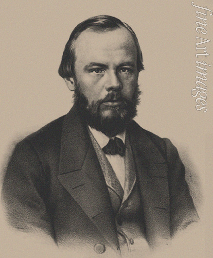 Borel Pjotr Fjodorowitsch - Porträt von Schriftsteller Fjodor Michajlowitsch Dostojewski (1821-1881)