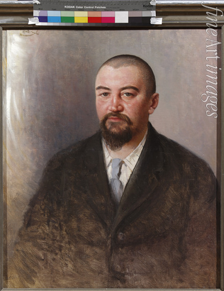Parchomenko Iwan Kirillowitsch - Porträt von Schriftsteller Alexander Kuprin (1870-1938)