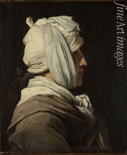 Vincent François André - Porträt von Lemonnier mit bandagiertem Kopf