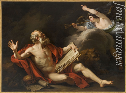 Vincent François André - Saint Jerome Hearing the Trumpet of the Last Judgment