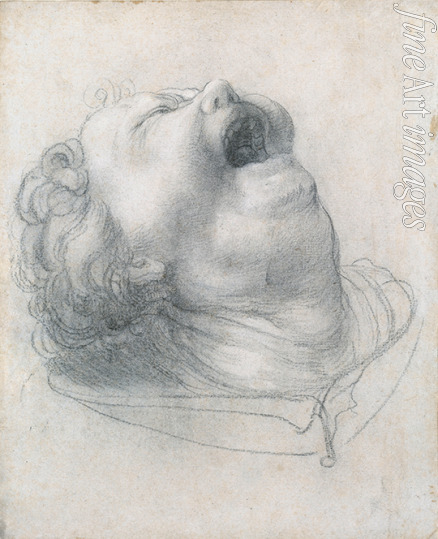 Grünewald Matthias - Head of a screaming child