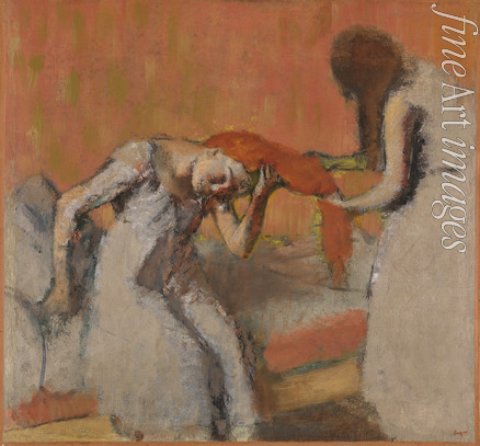 Degas Edgar - Beim Haarkämmen