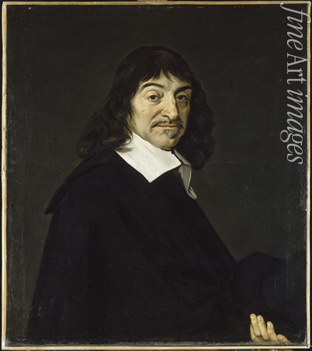 Hals Frans nach - Porträt von Philosoph René Descartes (1596-1650)
