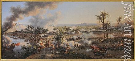Lejeune Louis-François Baron - The Battle of the Pyramids on July 21, 1798