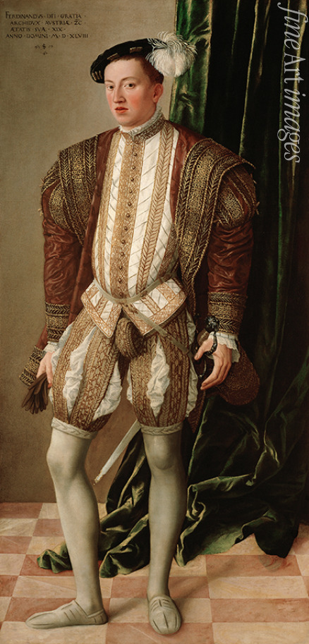 Seisenegger Jakob - Porträt von Ferdinand II. (1529-1595), Erzherzog von Österreich