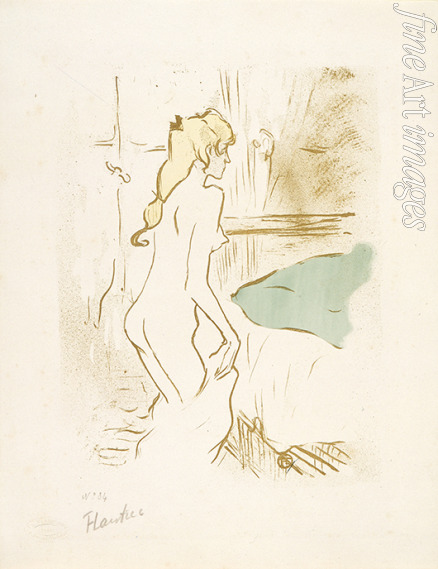 Toulouse-Lautrec Henri de - Study of a woman