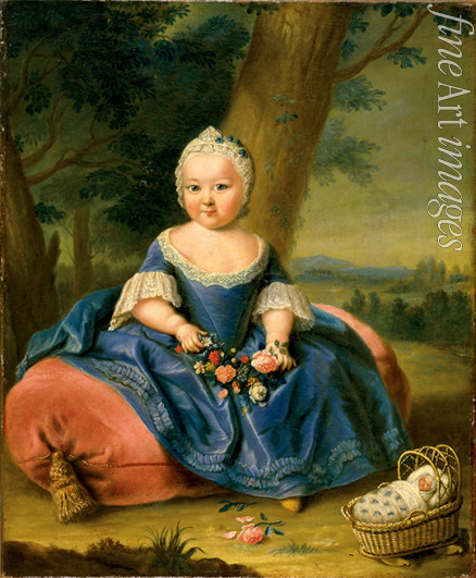 Anonymous - Maria Theresa as a three-year-old girl