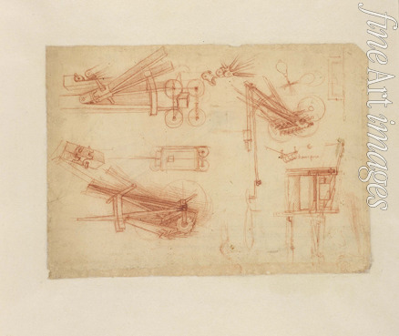 Leonardo da Vinci - Catapults