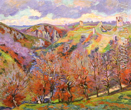 Guillaumin Jean-Baptiste Armand - Landscape with ruins