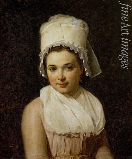 David Jacques Louis - Porträt von Catherine-Marie-Jeanne Tallard