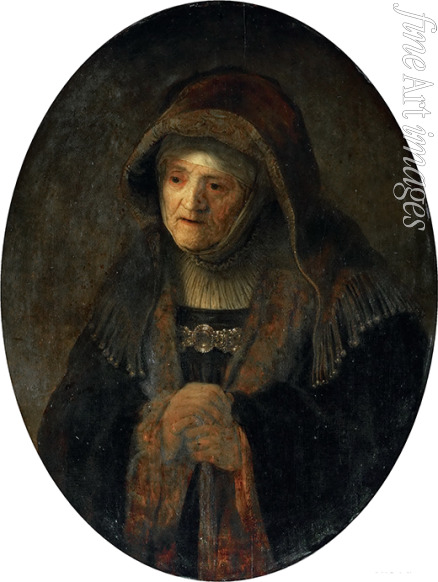 Rembrandt van Rhijn - Die Prophetin Hanna