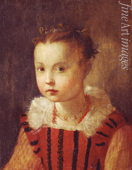 Barocci Federigo - Bildnis eines Mädchen
