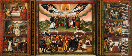Ostendorfer Michael - The Reformation Altarpiece