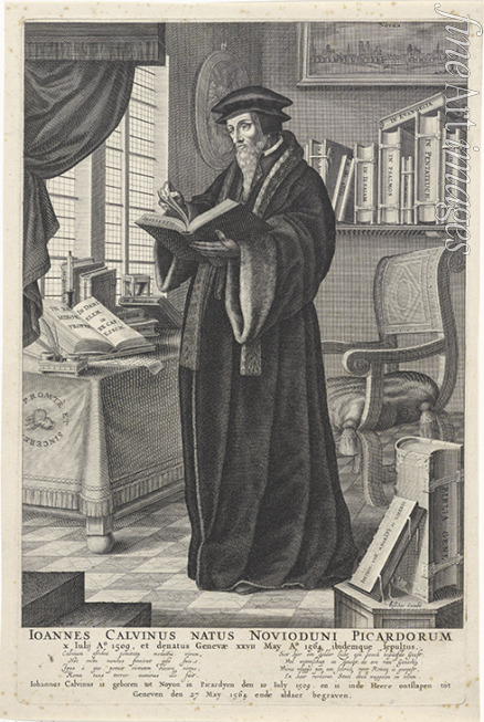 Stuerhelt François - Porträt von Johannes Calvin (1509-1564)