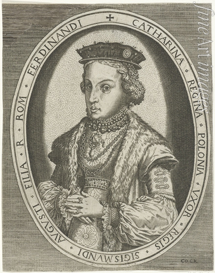 Huys Frans - Porträt von Katharina Jagiellonica (1526-1583)