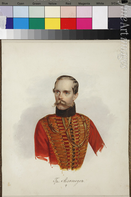 Klünder Alexander Ivanovich - Count Friedrich (Fyodor Davidovich) Alopaeus (1810-1862)