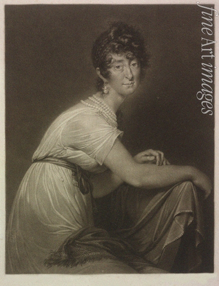 Kininger Vincenz Georg - Baroness Franziska (Fanny) von Arnstein, née Itzig (1758-1818)