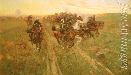 Roubaud Franz - Scene from the Battle of Kurekdere on 5 August 1854