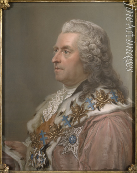 Lundberg Gustaf - Porträt von Graf Carl Gustaf Tessin (1695-1770)