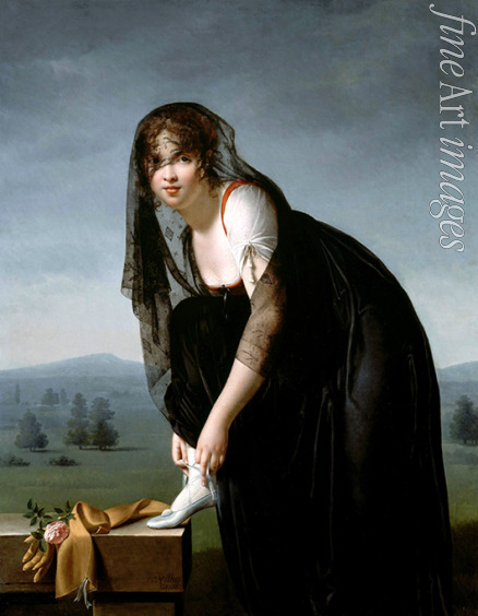 Villers Marie-Denise - Porträt von Madame Soustras
