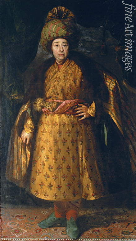Largillière Nicolas de - Porträt von Jean-Baptiste Tavernier (1605-1689) 