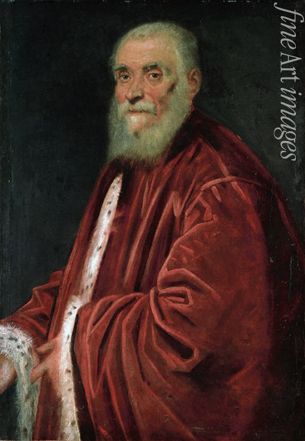 Tintoretto Jacopo - Portrait of the Senator Marco Grimani 