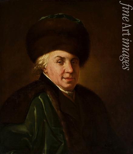 Tonci Salvatore - Porträt von Dichter Gawriil Romanowitsch Derschawin (1743-1816)