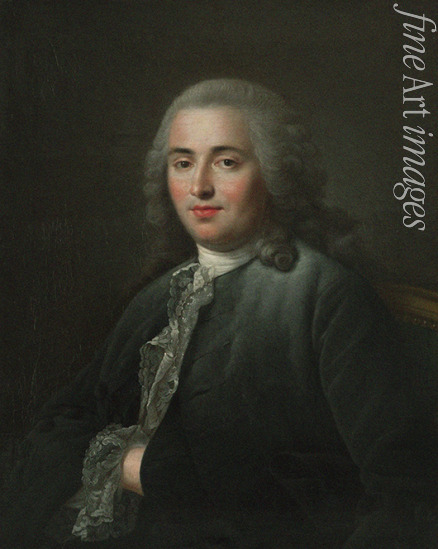 Unbekannter Künstler - Porträt von Anne Robert Jacques Turgot, baron de l'Aulne (1727-1781) 