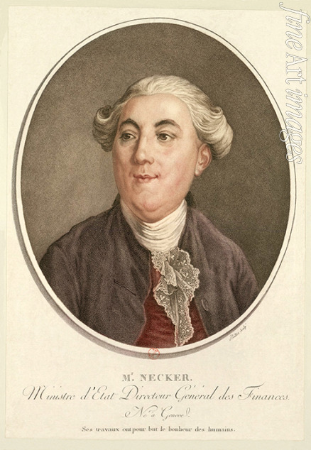 Anonymous - Portrait of Jacques Necker (1732-1804)