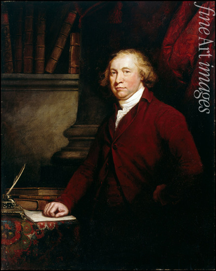 Barry James - Portrait of Edmund Burke (1730-1797) 