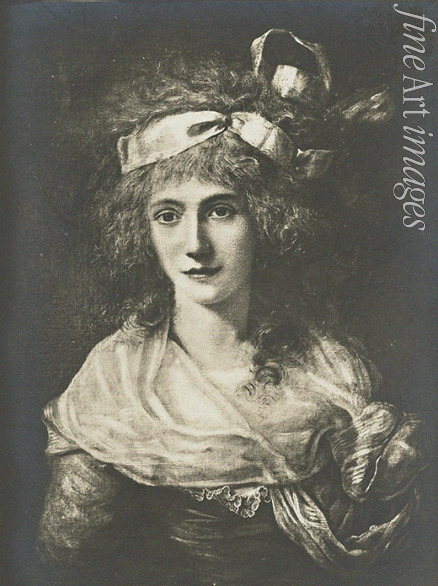 Unbekannter Künstler - Porträt von Anne-Josèphe Théroigne de Méricourt (1762-1817)